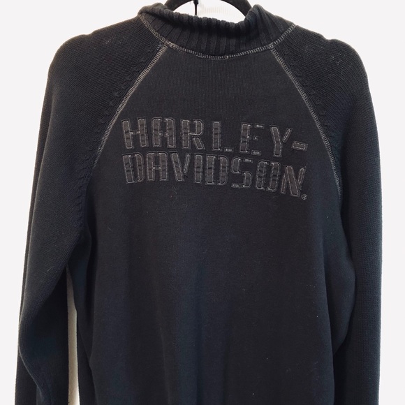 HarleyDavidson Sweaters Harley Davidson Motor Clothes Black Long